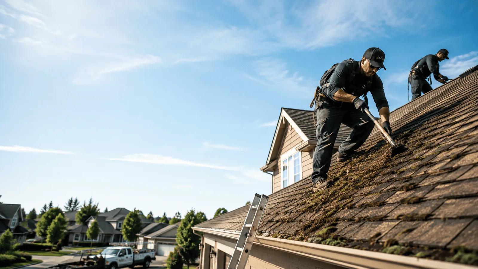 Roof Moss Removal in Roy, UT near me